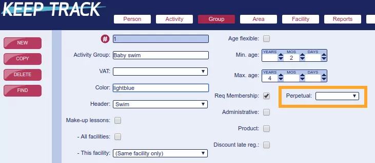 Perpetual groups
