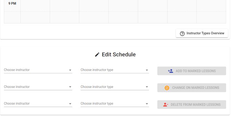 Instr type button
